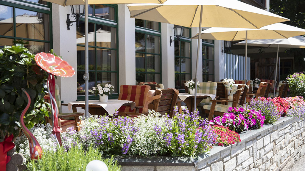 sonnige Terrassen - Hotel****s Der Kirchenwirt, Reith/Alpbachtal/Tirol/Österreich